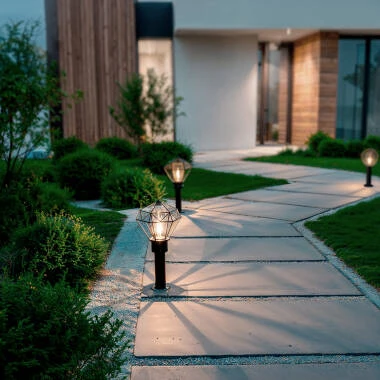 Image of Niamey Stainless Steel Outdoor Bollard 50cm