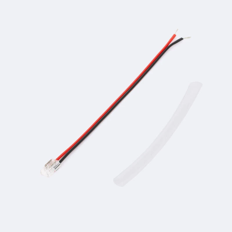 Bild von Verbinder mit Kabel für LED-Streifen SMD/COB Selbstgleichrichtend 220V AC IP65 Breite 6,5mm