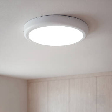 Plafon LED 24W Okrągły Metalowy Ø300 mm Design White