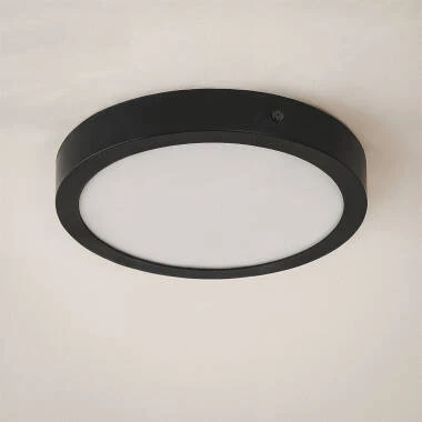 Galan Round 18W Aluminium CCT Selectable SwitchDimm Slim LED Ceiling Light Ø210 mm