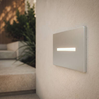 Segnapasso LED per Esterni 3W da Incasso Wabi Lineare