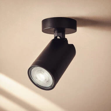 Faretto Portalampada Superficie Davos Lampadina GU10 / GU5.3