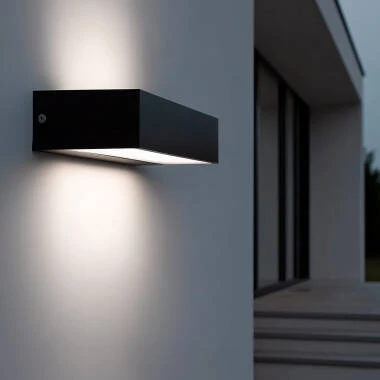 Applique da Parete Per Esterni LED 9W Illuminazione Doppia Luce Galeo