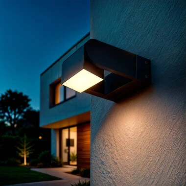 Nástěnné LED Svítidlo z Hliníku 6W Byum Černé