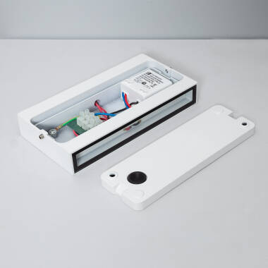 Bild von LED Wandleuchte für den Außenbereich 10W CCT Doppelseitige Beleuchtung Eckig Luming II