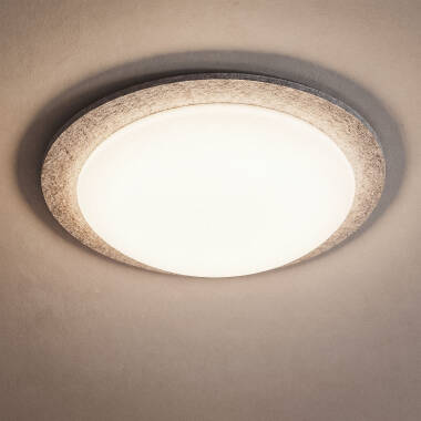 Immagine di Plafoniera LED 18W Circolare Feltro Ø460 mm CCT Selezionabile Lezhan