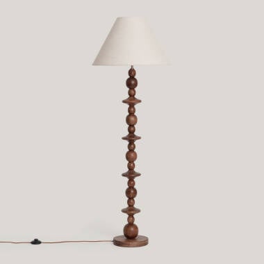 Stojací Lampa ze Dřeva Tanish