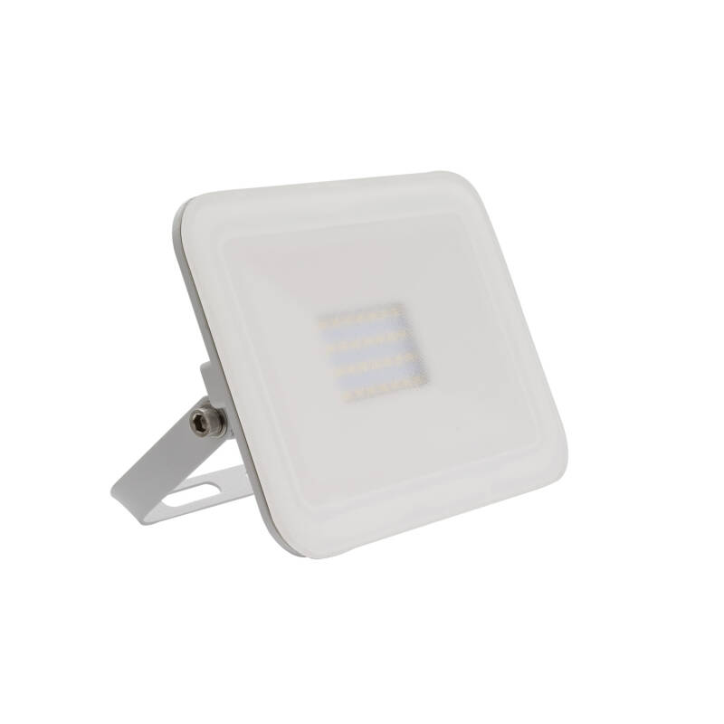 Bild von LED- Fluter 20W 120lm/W IP65 Slim Glas Weiss