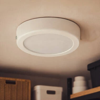 LED-Deckenleuchte 12W Rund Ø180mm Design White