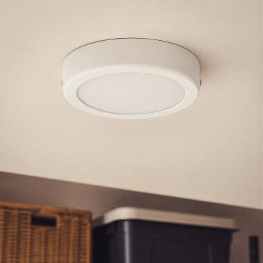 Image de Plafonnier LED Rond 12W Métal Design White Ø180mm