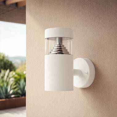 Lampada da Parete per Esterni LED 5W Acciaio Inossidabile Inti Bianca