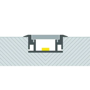 Aluminiumprofil begehbar für LED Streifen bis 12 mm