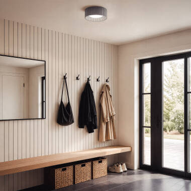 Afbeelding van Plafondlamp LED 9W Rond Vilt Ø300 mm CCT Selecteerbaar Kaptyn