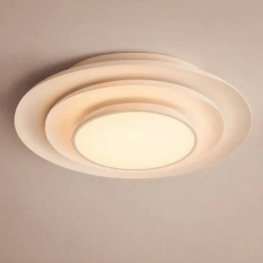 Plafoniera LED 30W Circolare Metallo Ø500 mm CCT Selezionabile Telmor