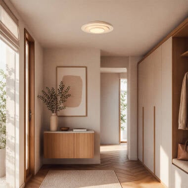 Bild von LED Deckenleuchte 32W Rund Metall Ø500 mm CCT Wählbarr Telmor