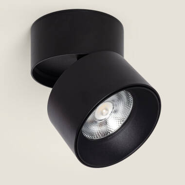 Kinkiet LED 30W z Aluminium Okrągły Czarny New Onuba