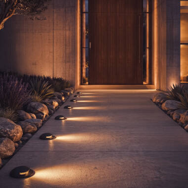 Afbeelding van Grondinbouwspot LED Outdoor 3W enkelzijdige lichtuitstraling