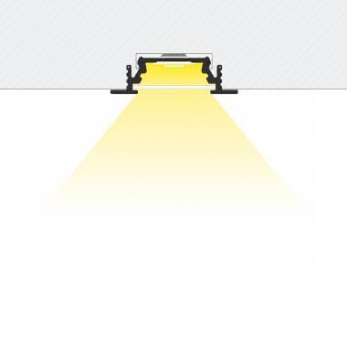 Profil Aluminiowy Wpuszczany 1 m do Taśm LED do 10 mm