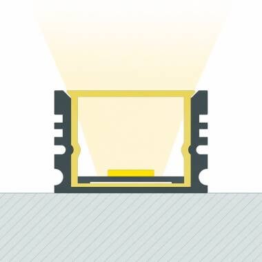 Profil Aluminiowy Wodoszczelny IP65 Natynkowy 2 m do Taśmy LED do 10 mm