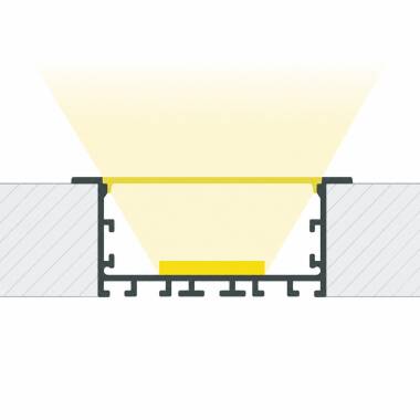 Hliníkový Profil Vestanvý XL pro LED Pásky do 60 mm