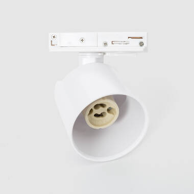Faretto Portalampada Binario Monofase Davos per Lampadina LED GU10 AR111