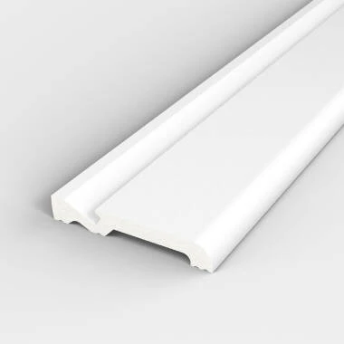 Modanatura battiscopa da 2 m per striscia LED SCARA 100