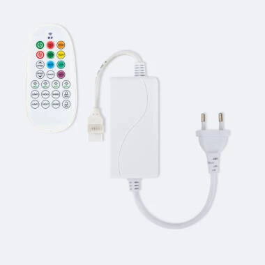 Přijímač pro LED Pásek RGB 220V AC SMD SILICONE FLEX s RF Dálkovým Ovladačem