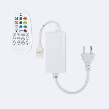 Sterownik do Taśm LED RGB 220V AC SMD Silicone FLEX z Pilotem RF