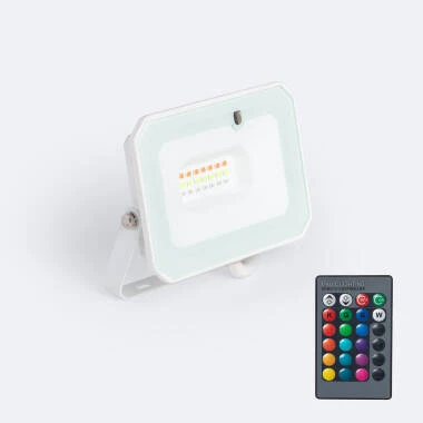 LED  Fluter 20W IP65 RGBW mit IR-Fernbedienung