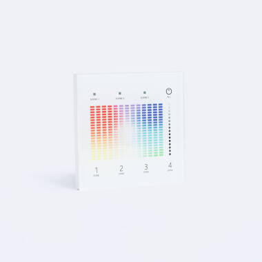 Pannello touch DALI Master DT8 RGB 4 zone SKYDANCE TD3-4S