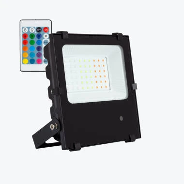 Schijnwerper LED RGB 30W 135lm/W HE PRO Dimbaar IP65