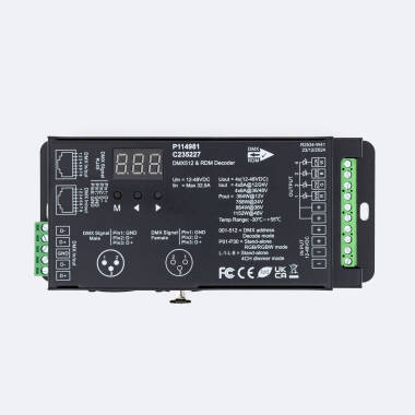 Decoder DMX512 und RDM 4 Kanäle 12-48V SKYDANCE D4-XE mit XLR5-Anschluss