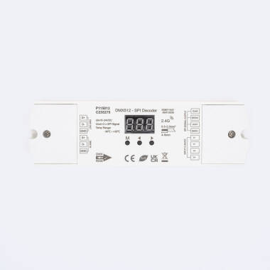 Decoder DMX512 zu SPI mit RF für digitale LED-Streifen RGB/RGBW 5-24V SKYDANCE DS-L