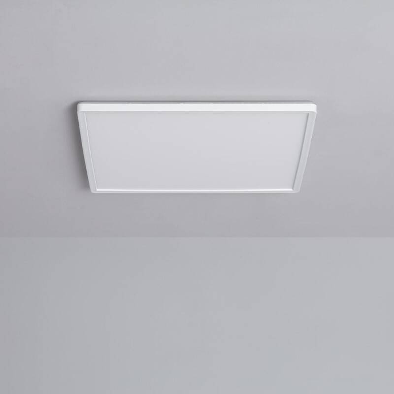 Image of 24W Square CCT Selectable SwitchCCT Double Sided LED Ceiling Light 420x420mm