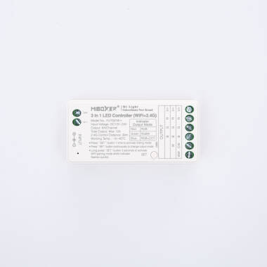 LED-Controller Dimmer RGB/RGBW/RGB+CCT 12/24V DC MiBoxer FUT037W+
