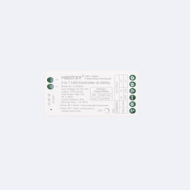 Controller Dimmer LED Einfarbig/CCT/ 12/24V DC MiBoxer FUT035S+ kompatibel mit Taster