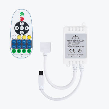 LED Strip Controller Selecteerbare 12V DC CCT , IR-afstandsbediening Dimmer 23 Knoppen