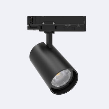 Reflektor LED do Szyn Trójfazowych 40W Fasano CCT No Flicker Ściemnialny Czarny