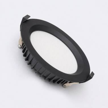 Downlight LED Rond SAMSUNG Aero 130 lm/W Microprismatique LIFUD Noir