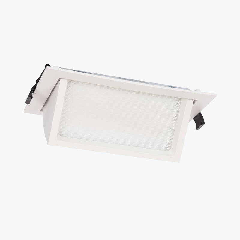 Image of Rectangular Adjustable 46W LED Downlight 210x125mm Cut Out Selectable CCT Chip OSRAM 120lm/W