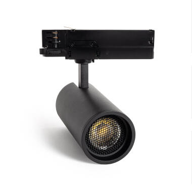 Lištový LED Reflektor Třífázový 30W Fasano Antireflexní CCT Stmívatelný Flicker-Free Černý