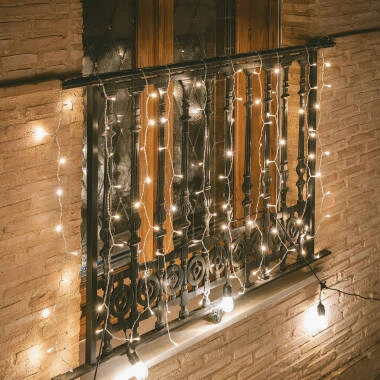 LED Lichterkettenvorhang Short