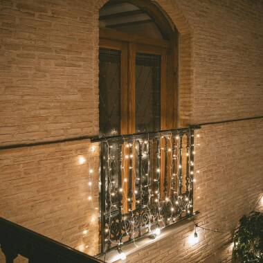 Bild von LED Lichterkettenvorhang Short