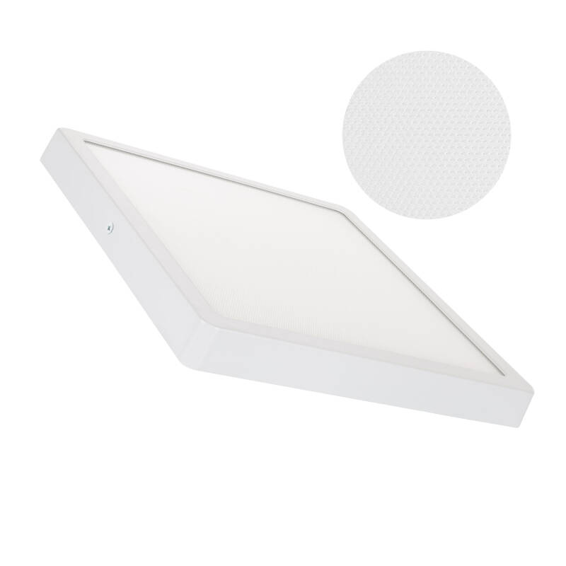 Afbeelding van Plafondlamp Vierkant Superslim LED 24W (CRI90) Microprismatisch CCT Selecteerbaar (UGR17) 280x280 mm