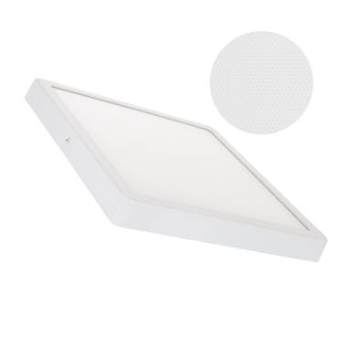LED-Deckenleuchte 24W Eckig Superslim (CRI90) Microprismatisch CCT Wählbar (UGR17) 280x280 mm