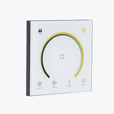 Controller Regelaar Wand  Touch voor LED strip 12/24V DC CCT