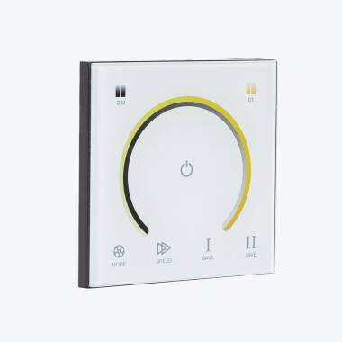 Wand-Controller Dimmbar Touch für LED-Streifen 12/24V DC CCT