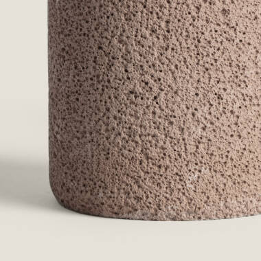 Afbeelding van Set van 2 LED Kaarsen van was en Cement Outdoor Orena
