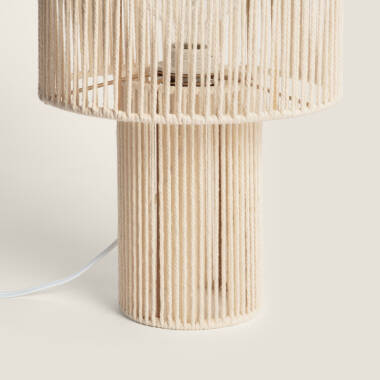 Bild von Tischlampe aus Baumwollseil Alma