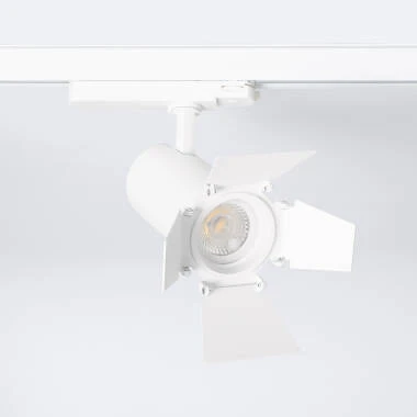 LED Track Spot Driefasig 20W Fasano Cinema Dimbaar Wit